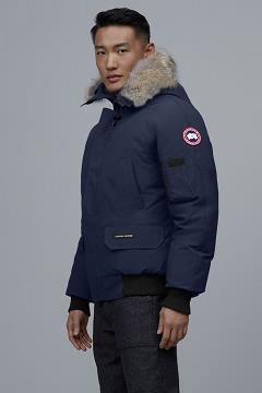 Chamarras Canada Goose Hombre Outlet - Chilliwack Chaqueta De Bombardero Azul Oscuro Marino NY5930678
